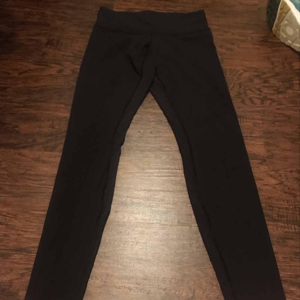 lululemon full length wunder under leggings size 4